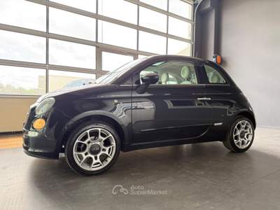 Fiat 500 500 1.2 Lounge Nero usata San Michele salentino