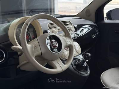 Fiat 500 500 1.2 Lounge Nero usata San Michele salentino