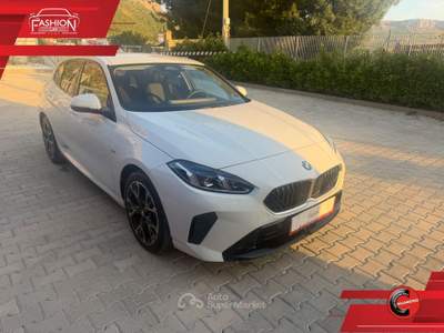 BMW Serie 1 120d 120d 48V MSport 163CV. Bianco usata Cinisi
