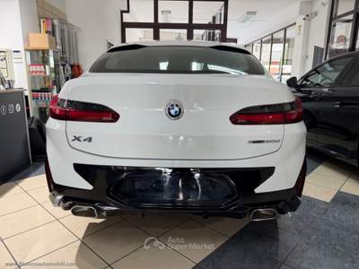 BMW X4 X4 xDrive20d 48V Msport MH48V LUCI AMBIENT | PELLE Bianco usata Manduria