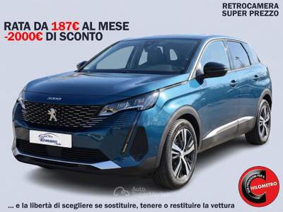 Peugeot 3008  1.5 bluehdi Allure Pack 130cv eat8 Blu/Azzurro usata Sant'Anastasia
