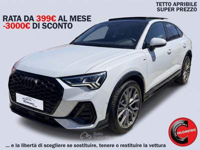 Audi Q3 Q3 SPB 40 TDI qu. S tr. S line edition Bianco usata Sant'Anastasia