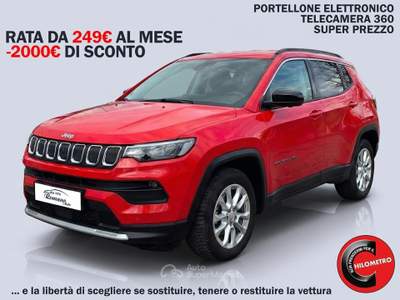 Jeep Compass  1.6 mjt Limited 2wd 130cv Rosso usata Sant'Anastasia