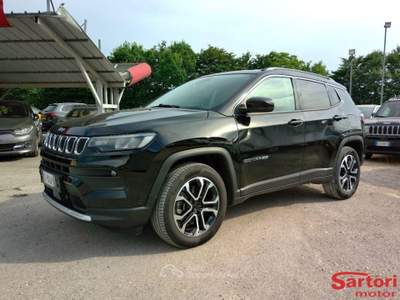 Jeep Compass 1.3 T4 190CV PHEV AT6 4xe Limit. Nero usata Mogliano Veneto