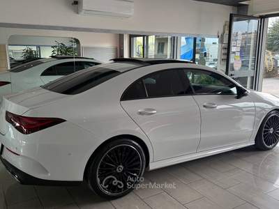 Mercedes-Benz CLA MERCEDES CLA 200 D PREMIUM AMG TETTO Bianco usata Rotondi