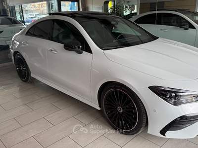 Mercedes-Benz CLA MERCEDES CLA 200 D PREMIUM AMG TETTO Bianco usata Rotondi