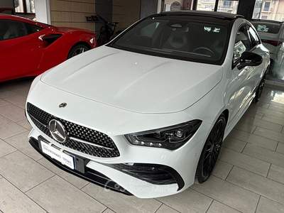 Mercedes-Benz CLA MERCEDES CLA 200 D PREMIUM AMG TETTO Bianco usata Rotondi