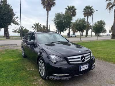 Mercedes-Benz Classe C Mercedes C 220 CDI Elegance 4Matic Auto Station Wagon Lilla usata Grottammare