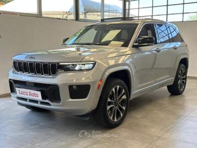 Jeep Grand Cherokee 2.0 PHEV ATX 4xe Overland *TETTO*UNICO PROP.* Argento usata Cologno Monzese