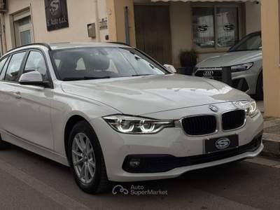 BMW Serie 3 318d d Touring Advantage Aut. Bianco usata San Michele Salentino