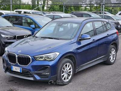 BMW X1 xdrive18d 150cv Business Advantage auto - GC867YS Blu/Azzurro usata Basiliano