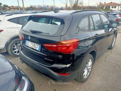BMW X1 sdrive16d Business Advantage - GC728GF Nero usata Basiliano