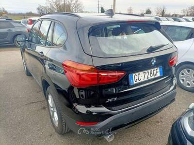 BMW X1 sdrive16d Business Advantage - GC728GF Nero usata Basiliano