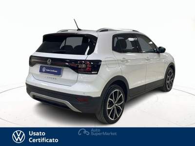 Volkswagen T-Cross 1.0 tsi advanced 110cv dsg Bianco usata Vicenza
