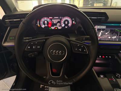 Audi A3 A3 SPB 30 TDI S tronic S line edition USATO GARANTITO | OCCASIONE Nero usata Manduria