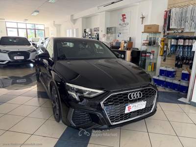 Audi A3 A3 SPB 30 TDI S tronic S line edition USATO GARANTITO | OCCASIONE Nero usata Manduria