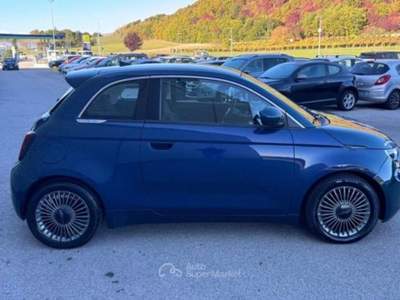 Fiat 500e 500 La Prima Berlina Blu/Azzurro usata Morano Calabro