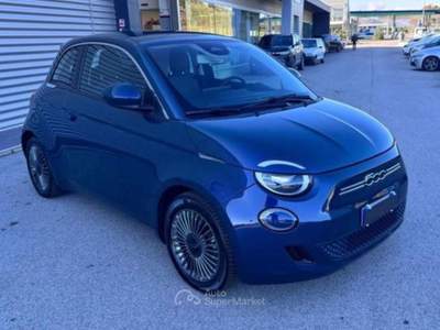 Fiat 500e 500 La Prima Berlina Blu/Azzurro usata Morano Calabro