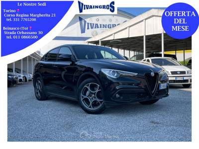 Alfa Romeo Stelvio 2.2 TDI Sprint RWD 160CV AT8 Nero usata TORINO