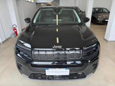 Jeep Avenger 1.2 Turbo 100 CV MHEV Summit Nero usata Spoltore