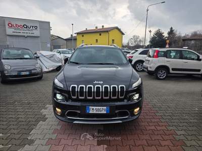 Jeep Cherokee 2.2D 200cv strafull 4WD automatic Nero usata Gemona del Friuli