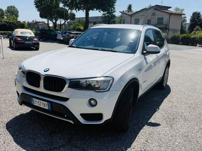 BMW X3 X3 F25 LCI 2014 xdrive20d xLine auto Bianco usata Villadose