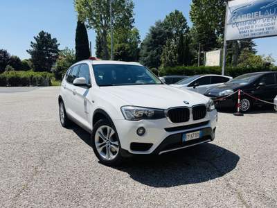 BMW X3 X3 F25 LCI 2014 xdrive20d xLine auto Bianco usata Villadose