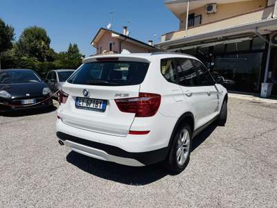 BMW X3 X3 F25 LCI 2014 xdrive20d xLine auto Bianco usata Villadose