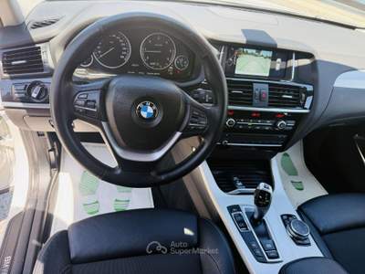 BMW X3 X3 F25 LCI 2014 xdrive20d xLine auto Bianco usata Villadose