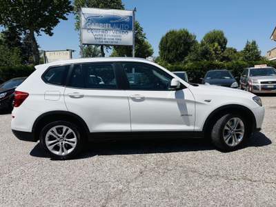 BMW X3 X3 F25 LCI 2014 xdrive20d xLine auto Bianco usata Villadose
