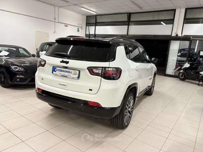 Jeep Compass SUMMIT S 1.5 Turbo T4 MHEV Aut. SPOTICAR Bianco usata Bagnaria Arsa