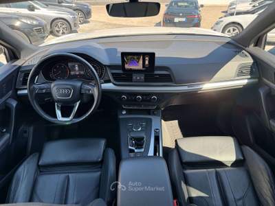 Audi Q5 Q5 II 2017 40 2.0 tdi Design Sport quattro 190cv s-tronic Bianco usata Pomezia