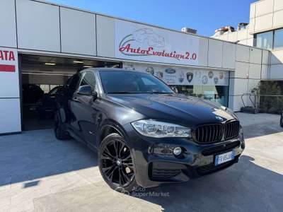 BMW X6 X6 X6 F16 xdrive30d Msport 249cv auto Nero usata Pomezia