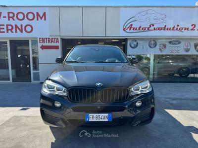 BMW X6 X6 X6 F16 xdrive30d Msport 249cv auto Nero usata Pomezia