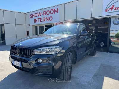 BMW X6 X6 X6 F16 xdrive30d Msport 249cv auto Nero usata Pomezia