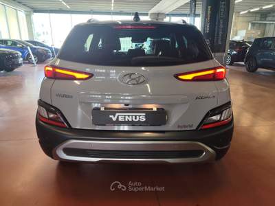 Hyundai Kona I 2021 1.6 gdi hev Xclass 2wd 141cv dct Bianco usata Monza