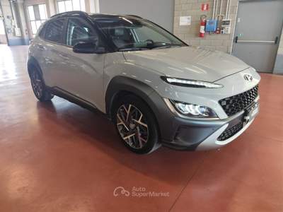 Hyundai Kona I 2021 1.6 gdi hev Xclass 2wd 141cv dct Bianco usata Monza
