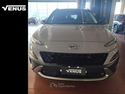 Hyundai Kona I 2021 1.6 gdi hev Xclass 2wd 141cv dct Bianco usata Monza