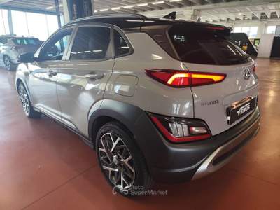 Hyundai Kona I 2021 1.6 gdi hev Xclass 2wd 141cv dct Bianco usata Monza