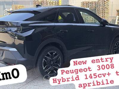 Peugeot 3008 Hybrid 145 GT e-DCS 6 Bianco usata Alonte
