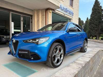 Alfa Romeo Stelvio 2.0 Turbo 280 CV AT8 Q4 Veloce TETTO Blu/Azzurro usata Carovigno Alfa Romeo Stelvio 2.0 Turbo 280 CV AT8 Q4 Veloce TETTO Blu/Azzurro usata Carovigno