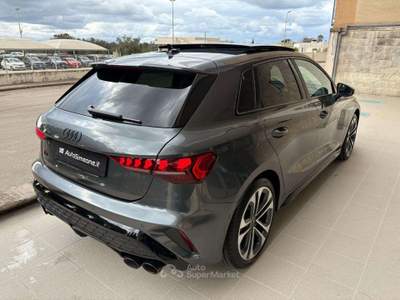 Audi S3 SPB SPORTBACK TFSI quattro S tronic sport attitude Grigio usata Carovigno