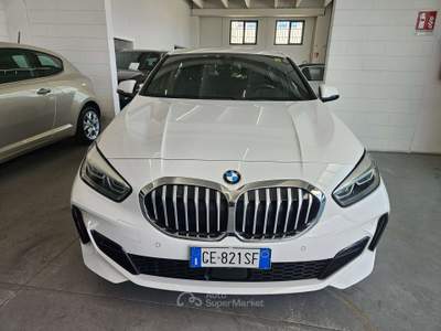 BMW Serie 1 118d 118 Serie 1 F40 118d Msport auto KM CERTIFICATI Bianco usata Martinengo