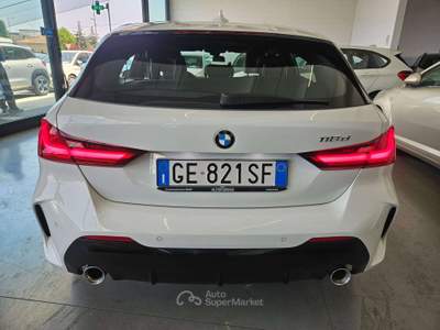 BMW Serie 1 118d 118 Serie 1 F40 118d Msport auto KM CERTIFICATI Bianco usata Martinengo