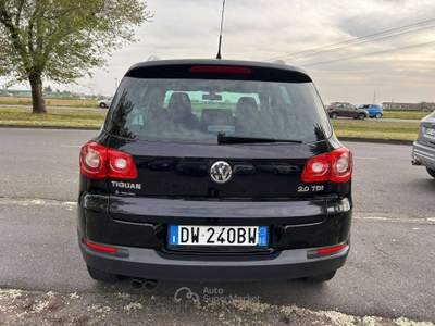 Volkswagen Tiguan I 2008 2.0 4X4 tdi Sport 4 MOTION 140 CV * KM CERTIFICATI* Nero usata Inzago