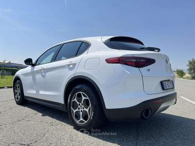 Alfa Romeo Stelvio 2.2 t Business Sport Q4 190cv Camera -IVA - UniPro Bianco usata Settimo Torinese