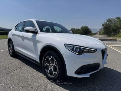 Alfa Romeo Stelvio 2.2 t Business Sport Q4 190cv Camera -IVA - UniPro Bianco usata Settimo Torinese