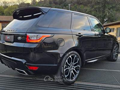 Land Rover Range Rover Sport 3.0d i6 MHEV HYBRID HSE DYNAMIC 300 CV TAGL UFF.L Nero usata Roma