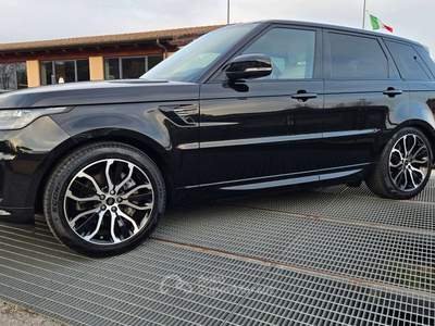 Land Rover Range Rover Sport 3.0d i6 MHEV HYBRID HSE DYNAMIC 300 CV TAGL UFF.L Nero usata Roma
