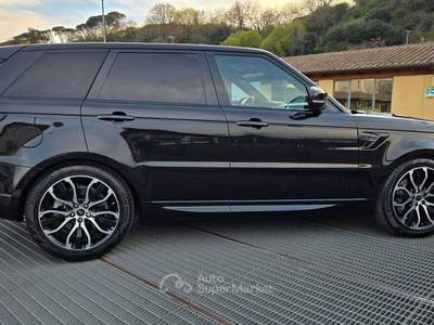 Land Rover Range Rover Sport 3.0d i6 MHEV HYBRID HSE DYNAMIC 300 CV TAGL UFF.L Nero usata Roma